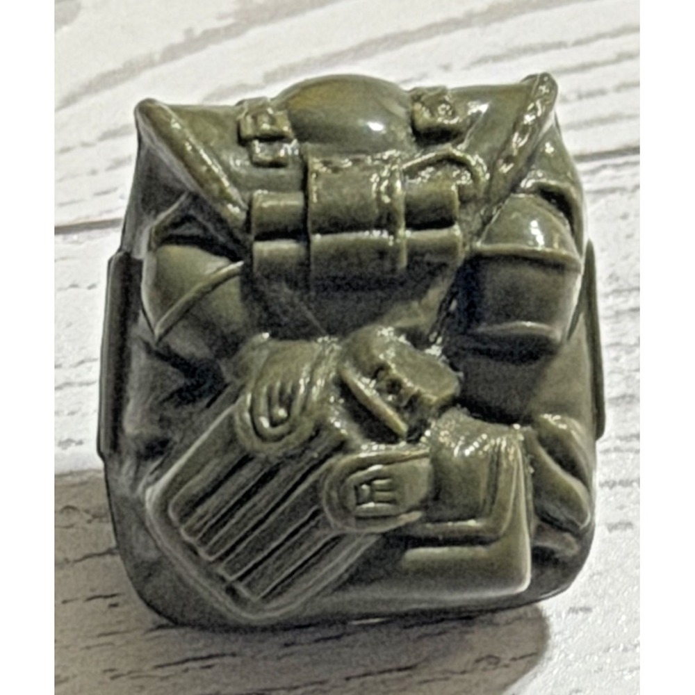 VINTAGE GI Joe Flint Tiger Force Backpack Series 7 1988 (Nice Condition)